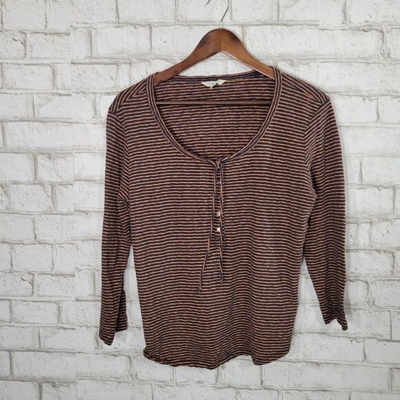 Lucky Brand stripe long sleeve tee - Picture 5 of 12